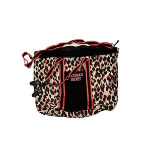 Victoria Secret Leopard Print 20"x15"6" Tote Duffel Bag
